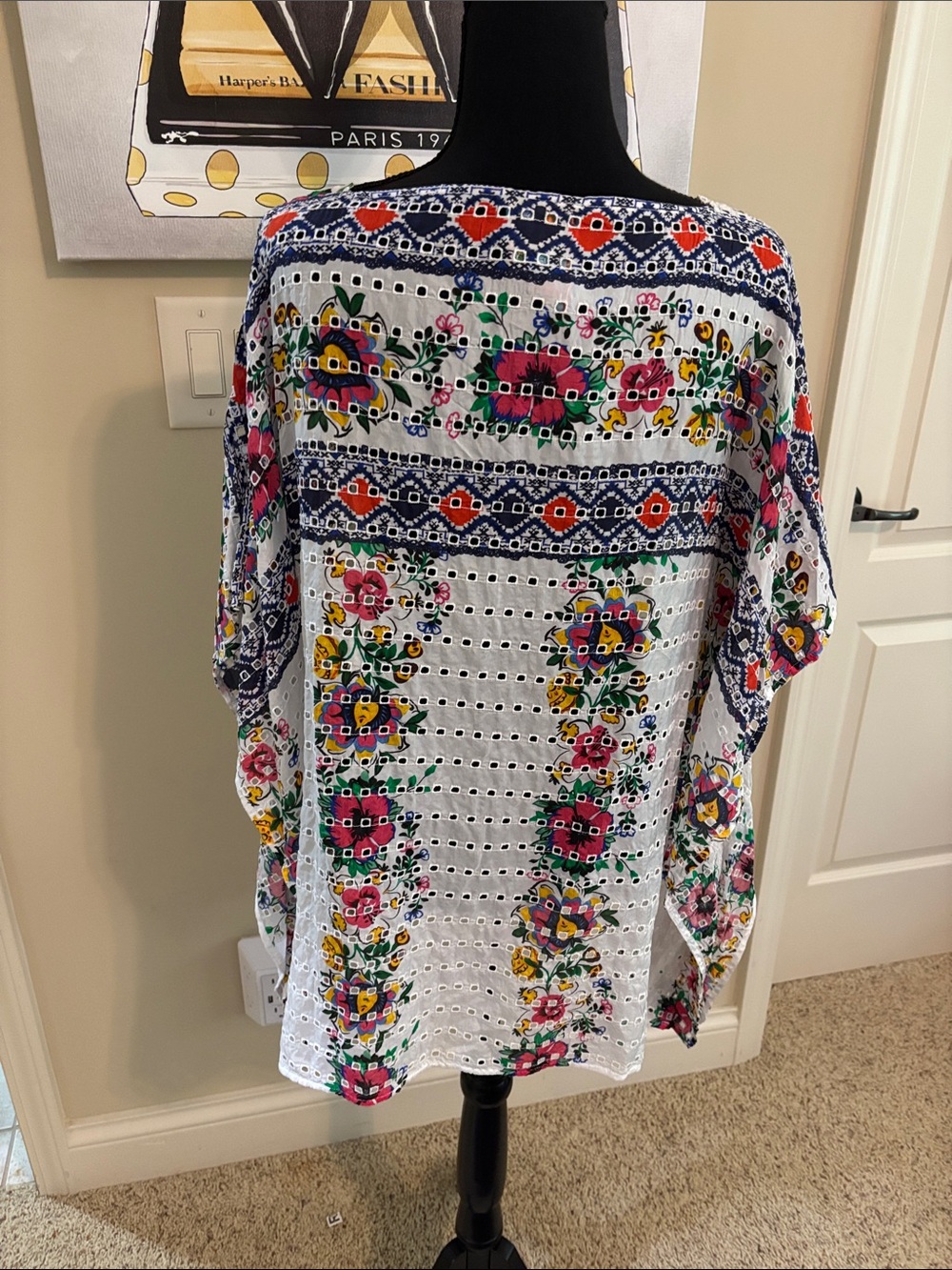 Johnny Was tunic - Picture 3 of 3